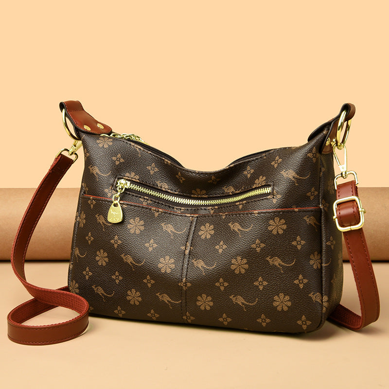 Women's Convertible Shoulder and Crossbody Hobo Bag