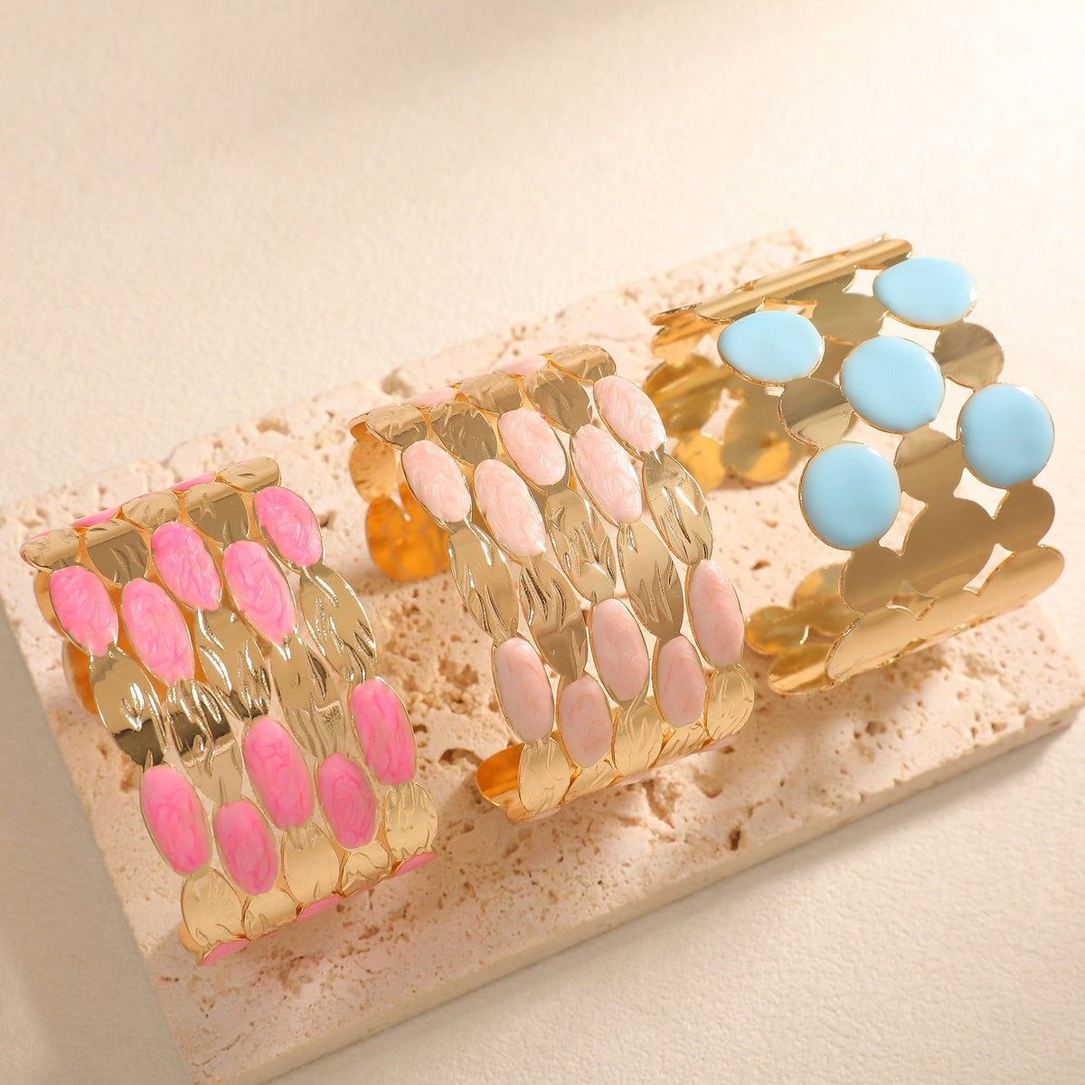 Women's Bracelet with Intricate Floral Design