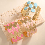 Women's Bracelet with Intricate Floral Design