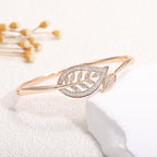 Women's Bracelet with Elaborate Infinity Symbol and Sparkling Zirconia