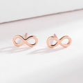 Women's Earrings in Infinity Design made of High-Quality Material