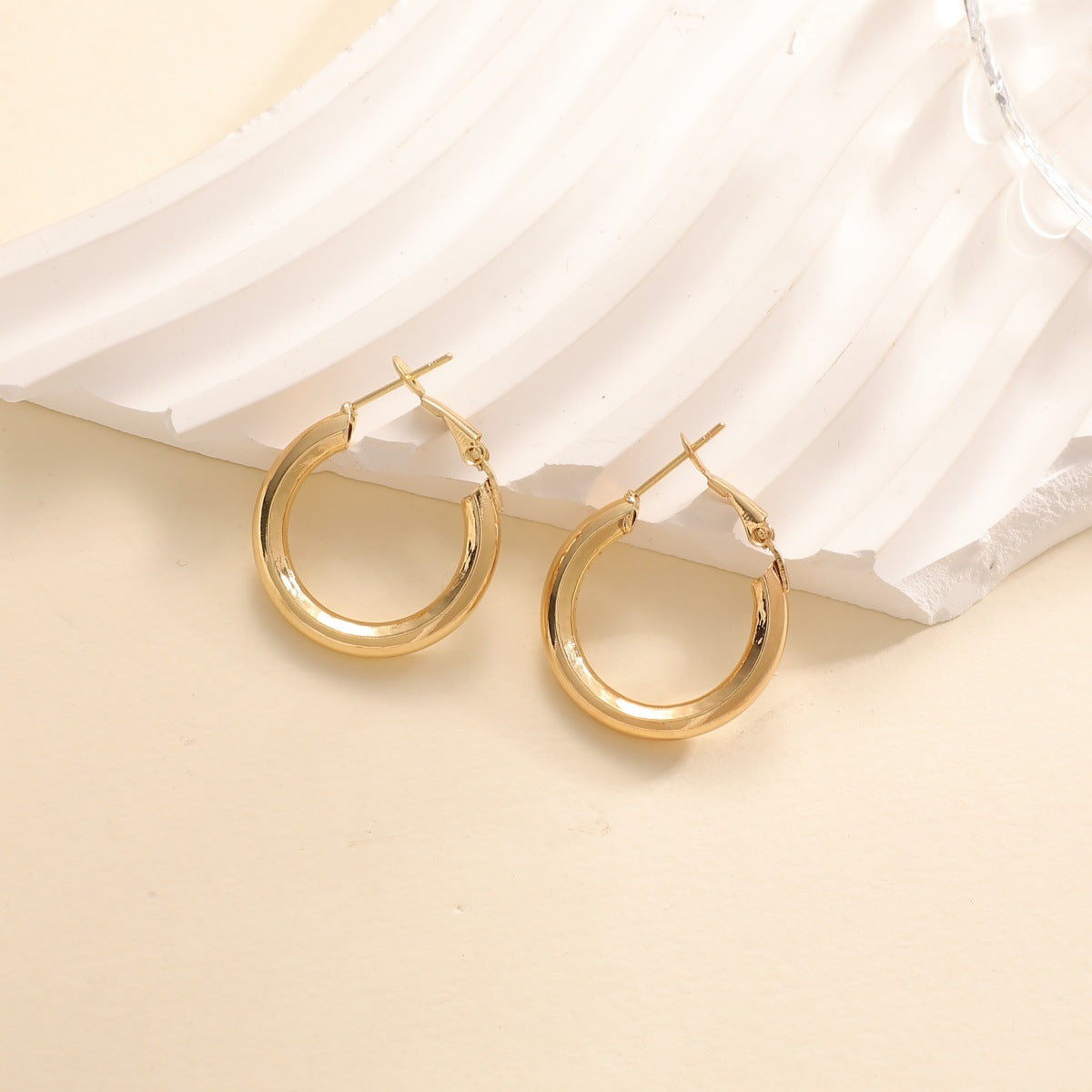 Women's Hoop Earrings made of High-Quality Stainless Steel