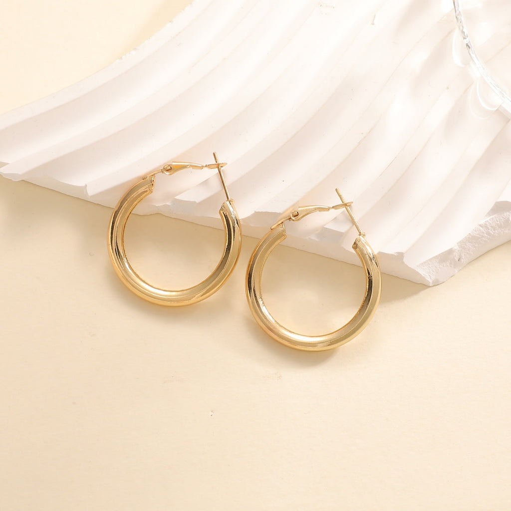 Women's Hoop Earrings made of High-Quality Stainless Steel