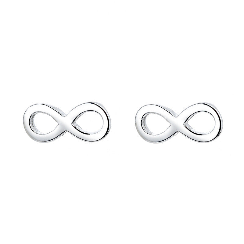 Women's Earrings in Infinity Design made of High-Quality Material