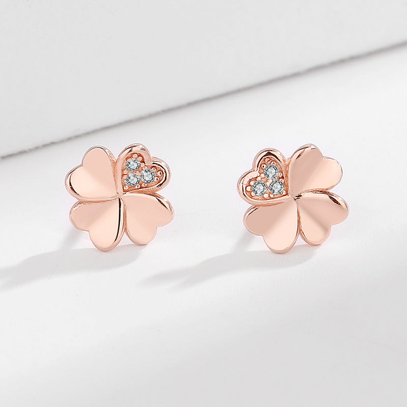Women's Earrings in Modern Floral Design