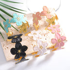 Women's Bangle with Floral Motifs