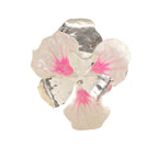 Women's Flower-Shaped Ring made of Shiny Metal