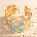 Women's Bracelet with Intricate Floral Design