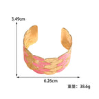 Women's Bracelet with Intricate Floral Design