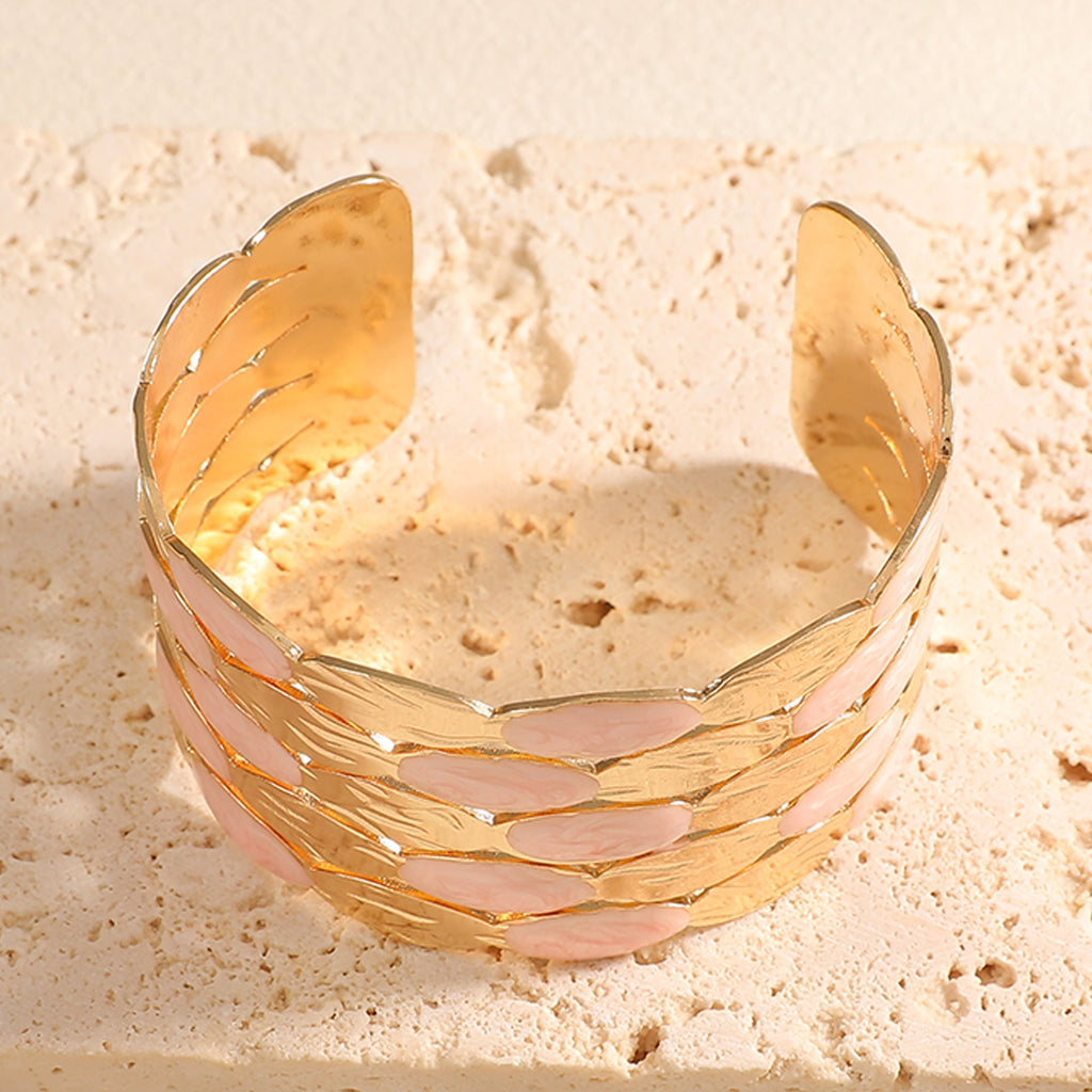 Women's Bracelet with Intricate Floral Design