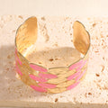 Women's Bracelet with Intricate Floral Design