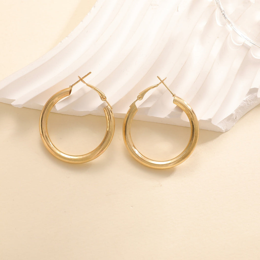 Women's Hoop Earrings made of High-Quality Stainless Steel