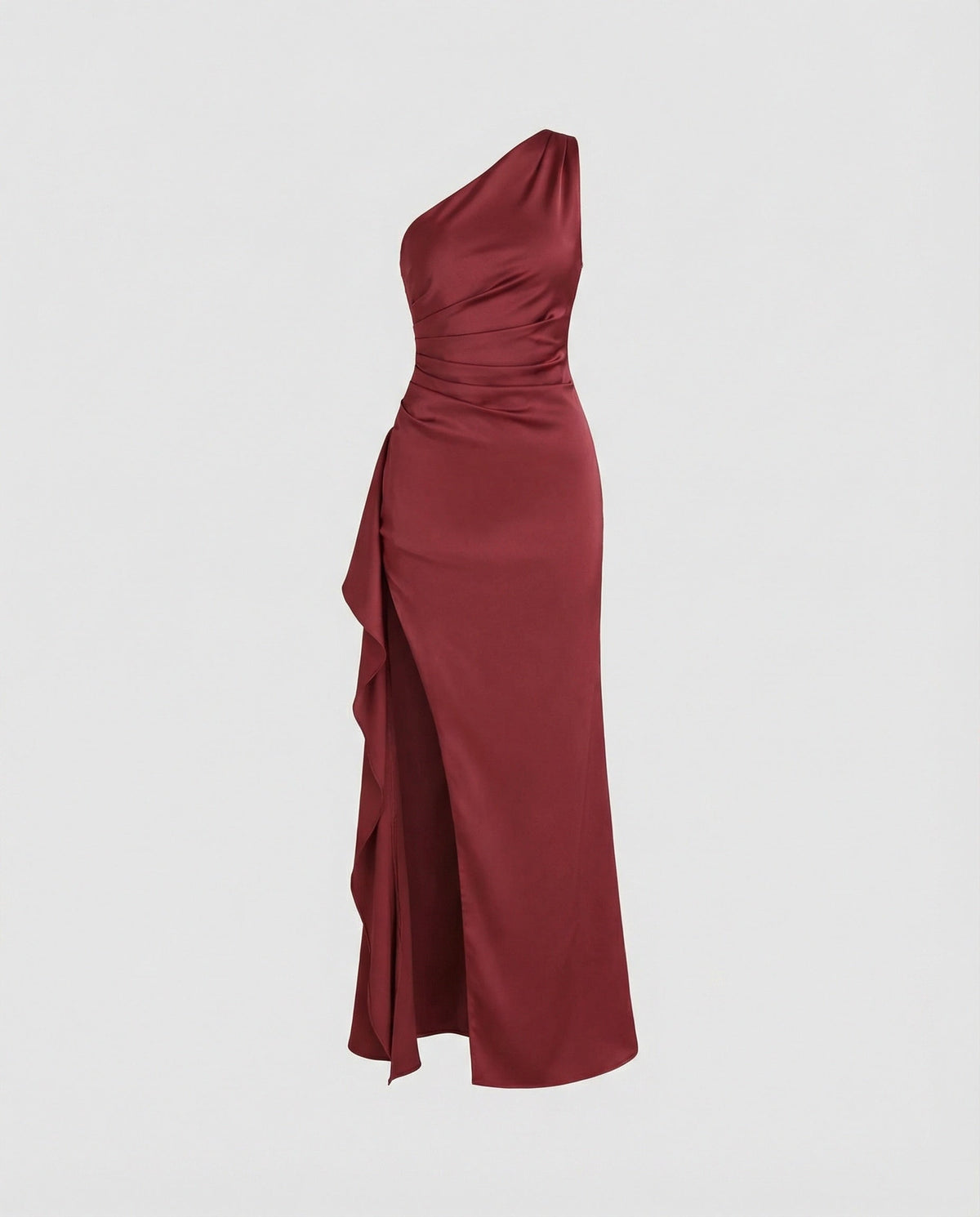 Elegant Evening Dress One-Shoulder