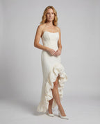 Women's Evening Dress Strapless Mermaid - Front View