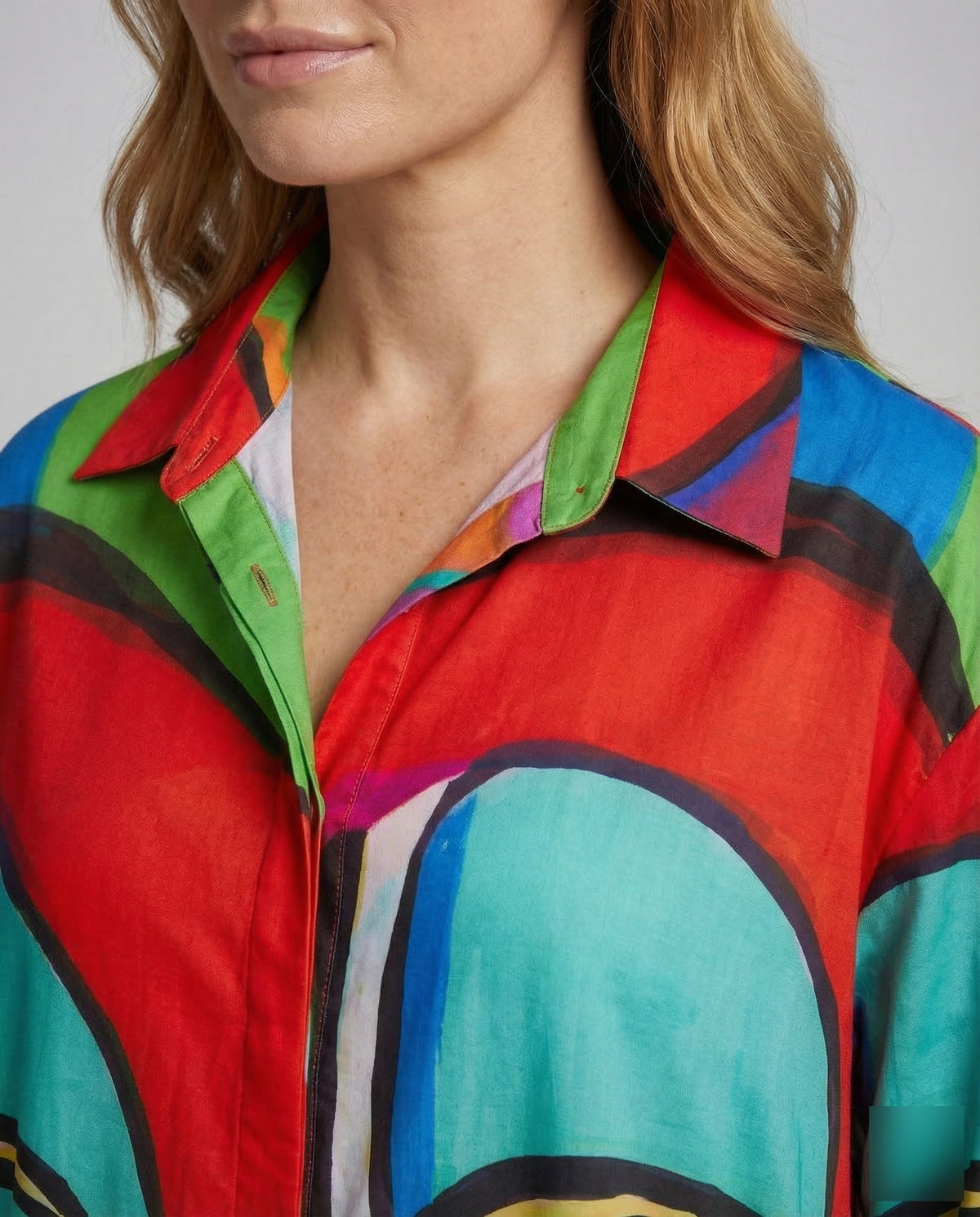 Women's Coat Women's Kimono Style - Close-Up Detail