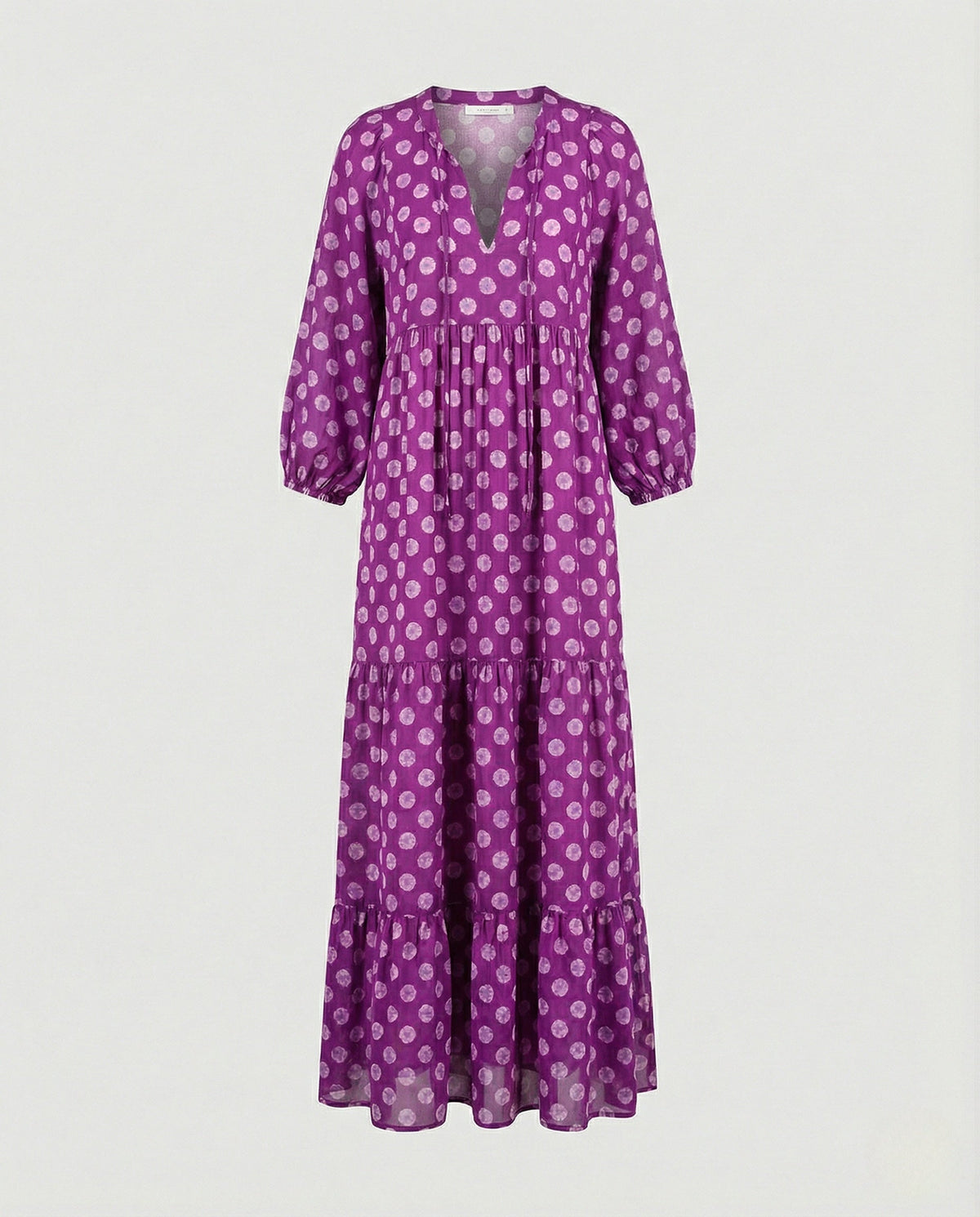 V Neck Dress Geometric Print Women