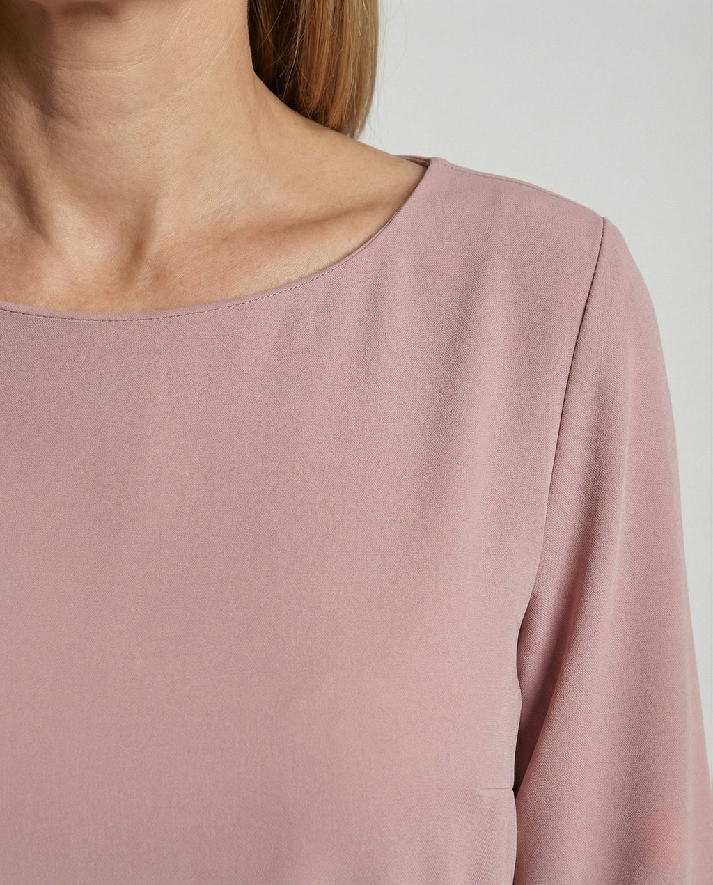 A-Line Mini Dress Elegant with Belt Ladies - Close-Up Detail