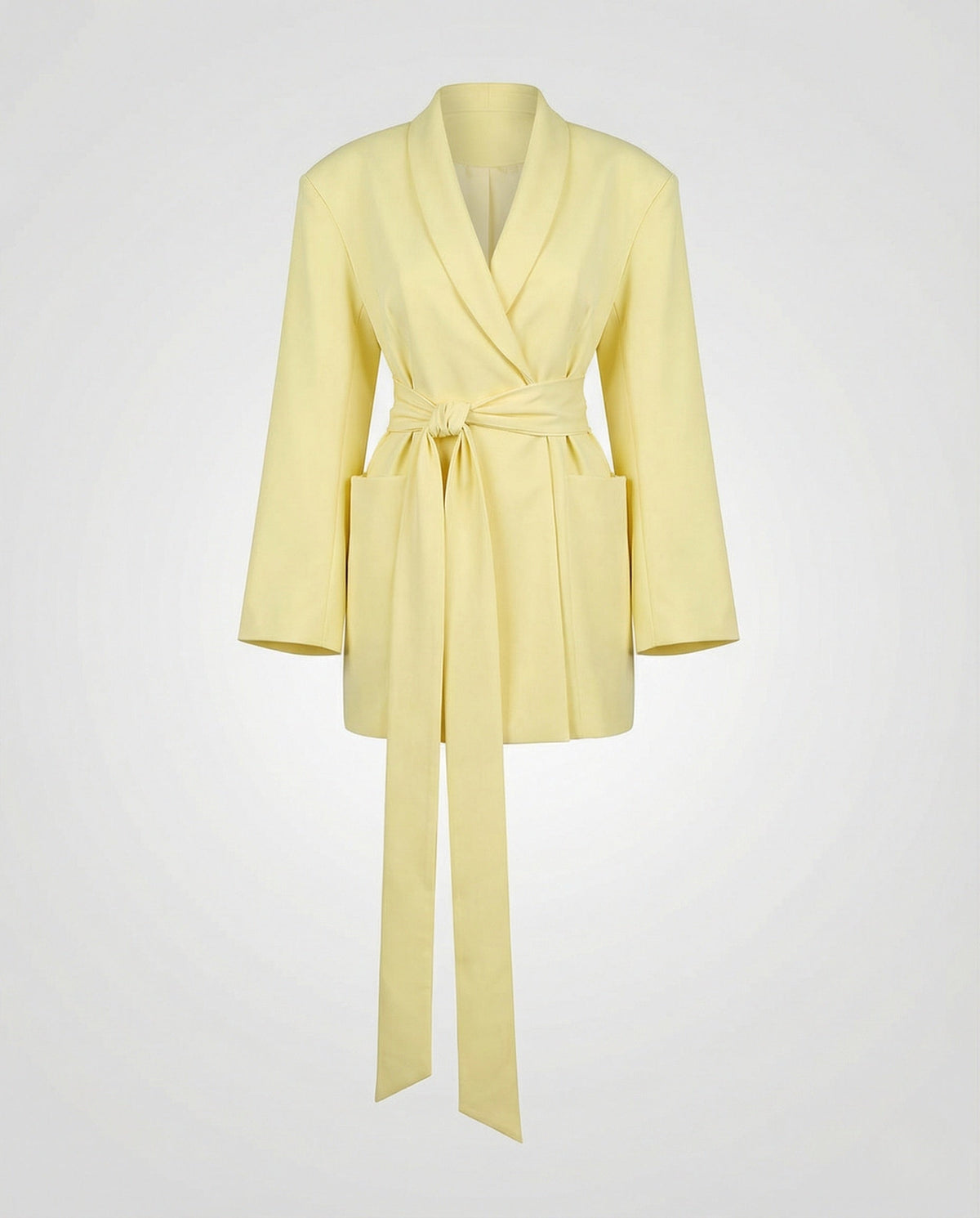 Blazer Mini Dress Wrap Style Elegant Ladies