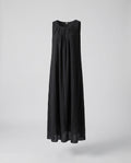 Women's Crinkled Floor-Length Maxi Dress