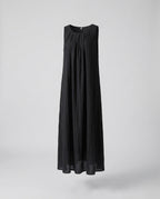Women's Crinkled Floor-Length Maxi Dress