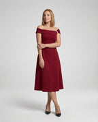 Women's One Shoulder Evening Dress Mermaid - Front View