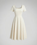 Women's Figure-Hugging Maxi Dress with Bell Skirt