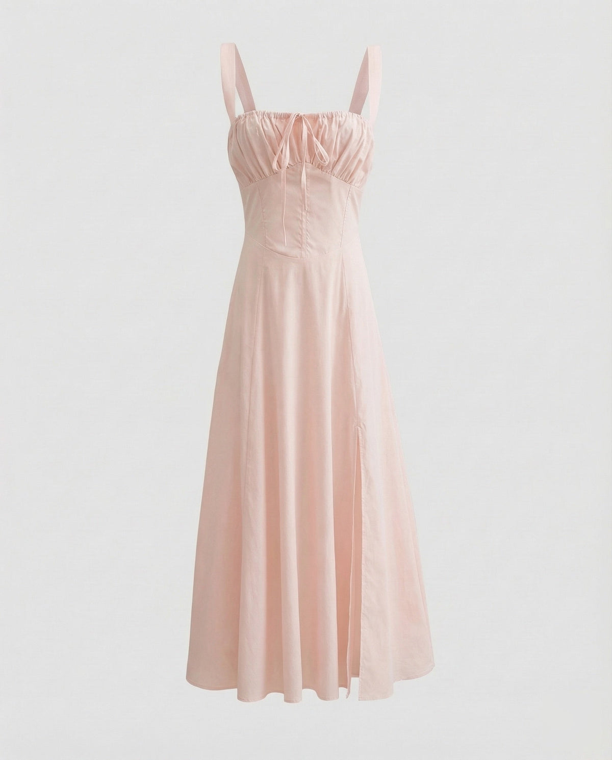 Women's Long A-Line Dress with Slit