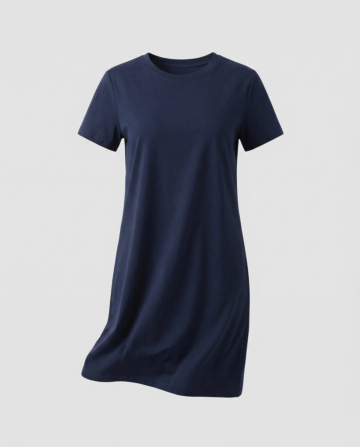 Women's Short Sleeve Jersey Dress in A-Line