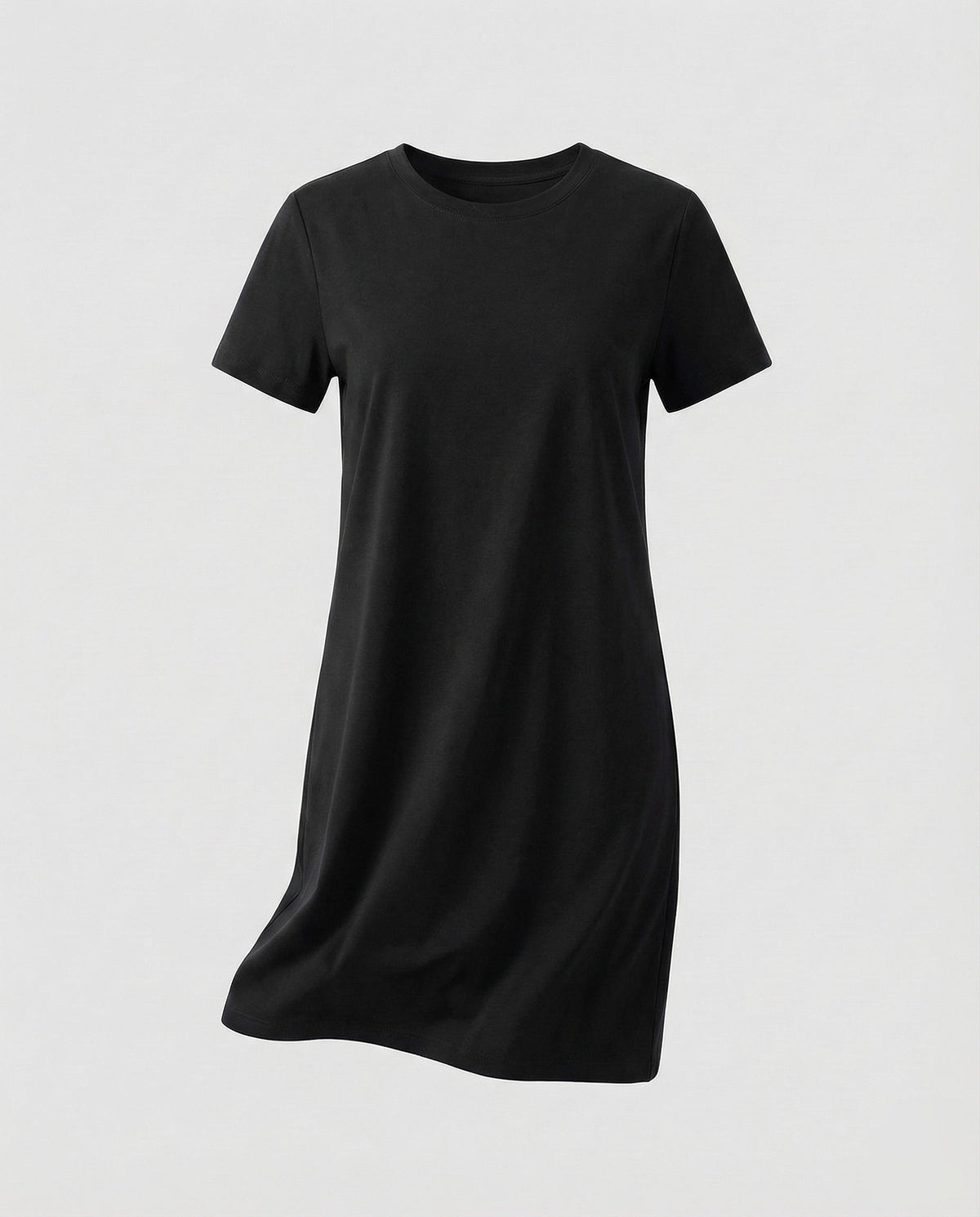 Women's Short Sleeve Jersey Dress in A-Line