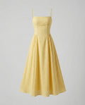 Women's Boho Beach Dress with Bustier