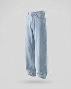 Unisex Denim Balloon Pants