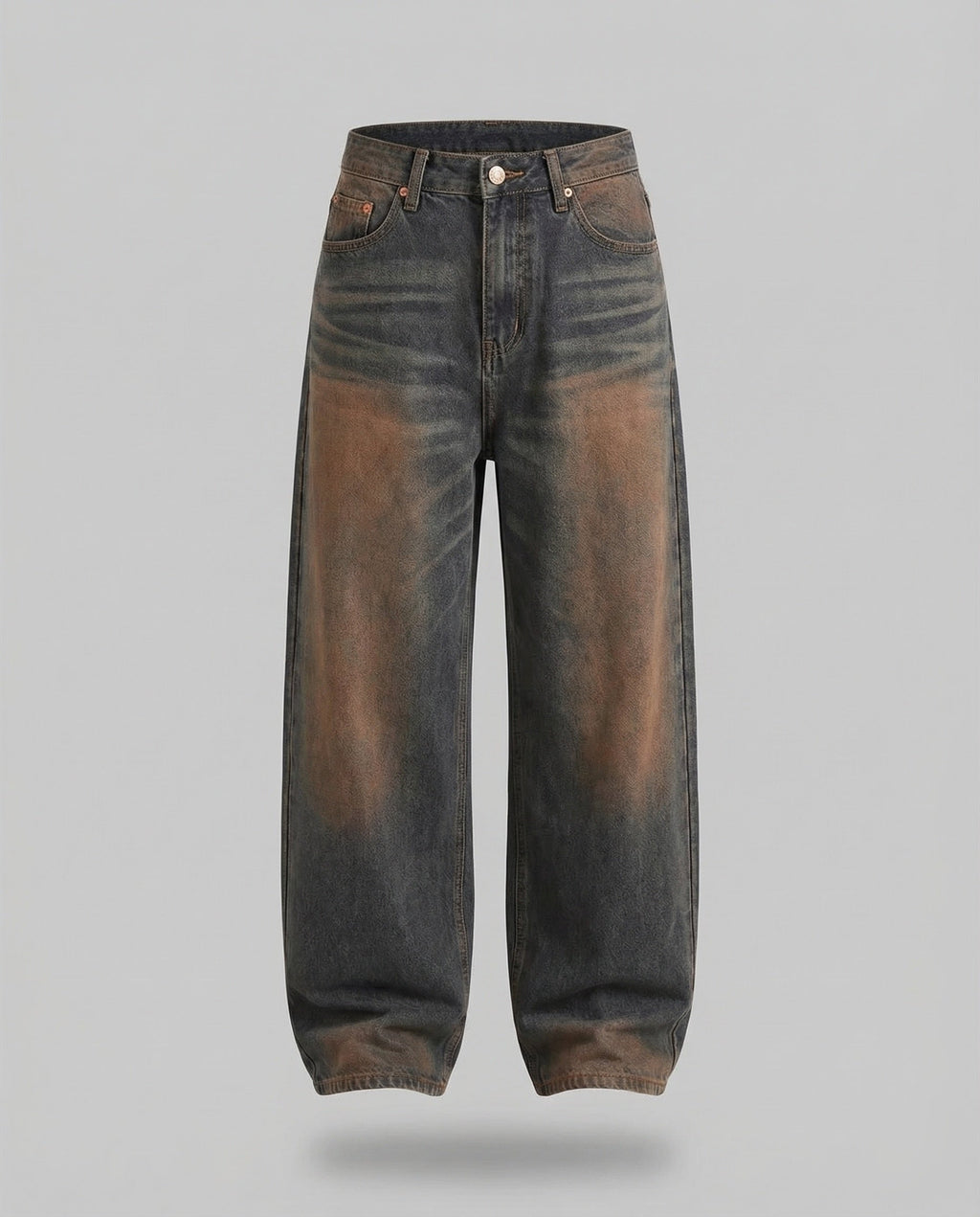 Women's Loose Fit Jeans Vintage Wash