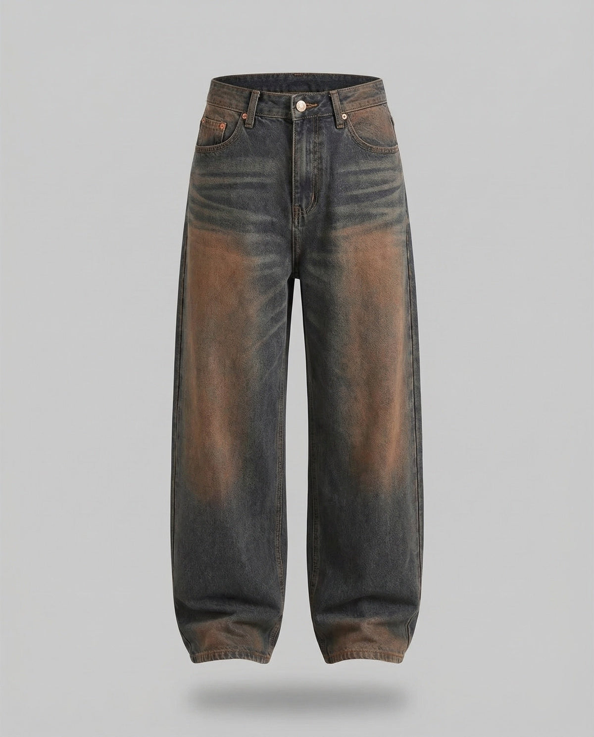 Women's Loose Fit Jeans Vintage Wash