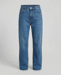 Women's Denim Pants with Balloon-Shaped Leg