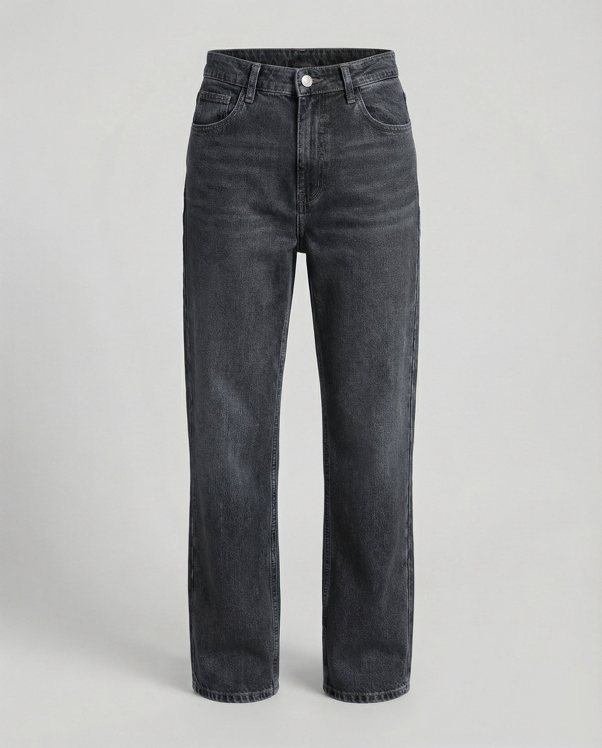 Women's Denim Pants with Balloon-Shaped Leg
