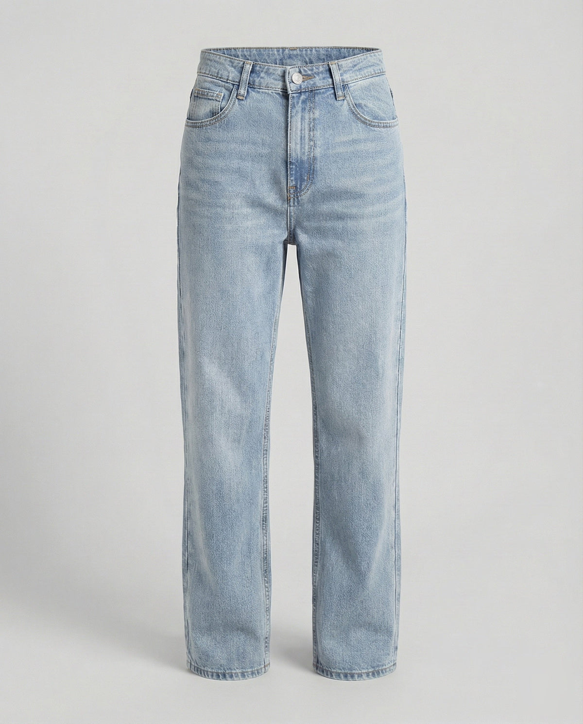 Women's Denim Pants with Balloon-Shaped Leg