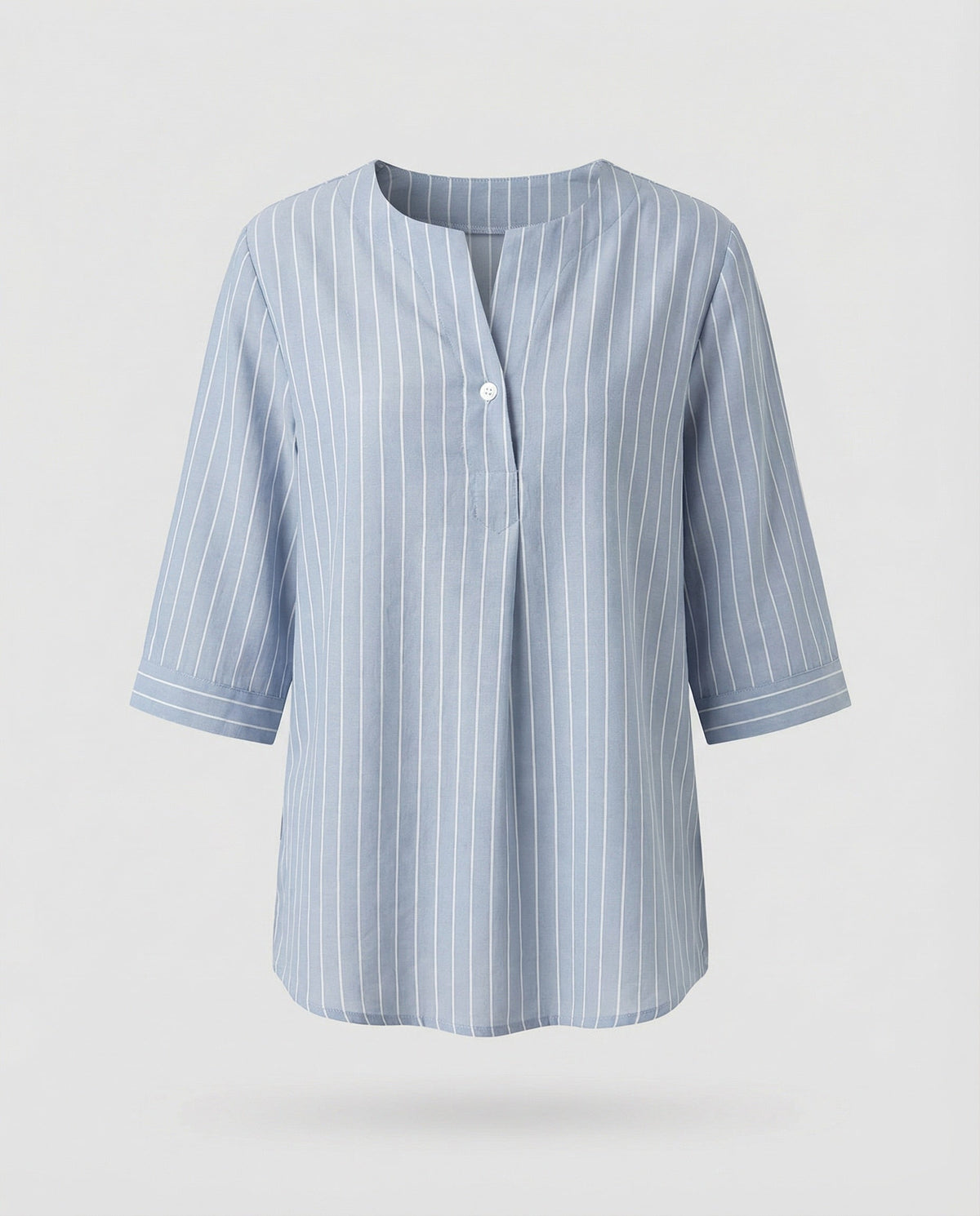 Women's Striped Long Blouse Shirt