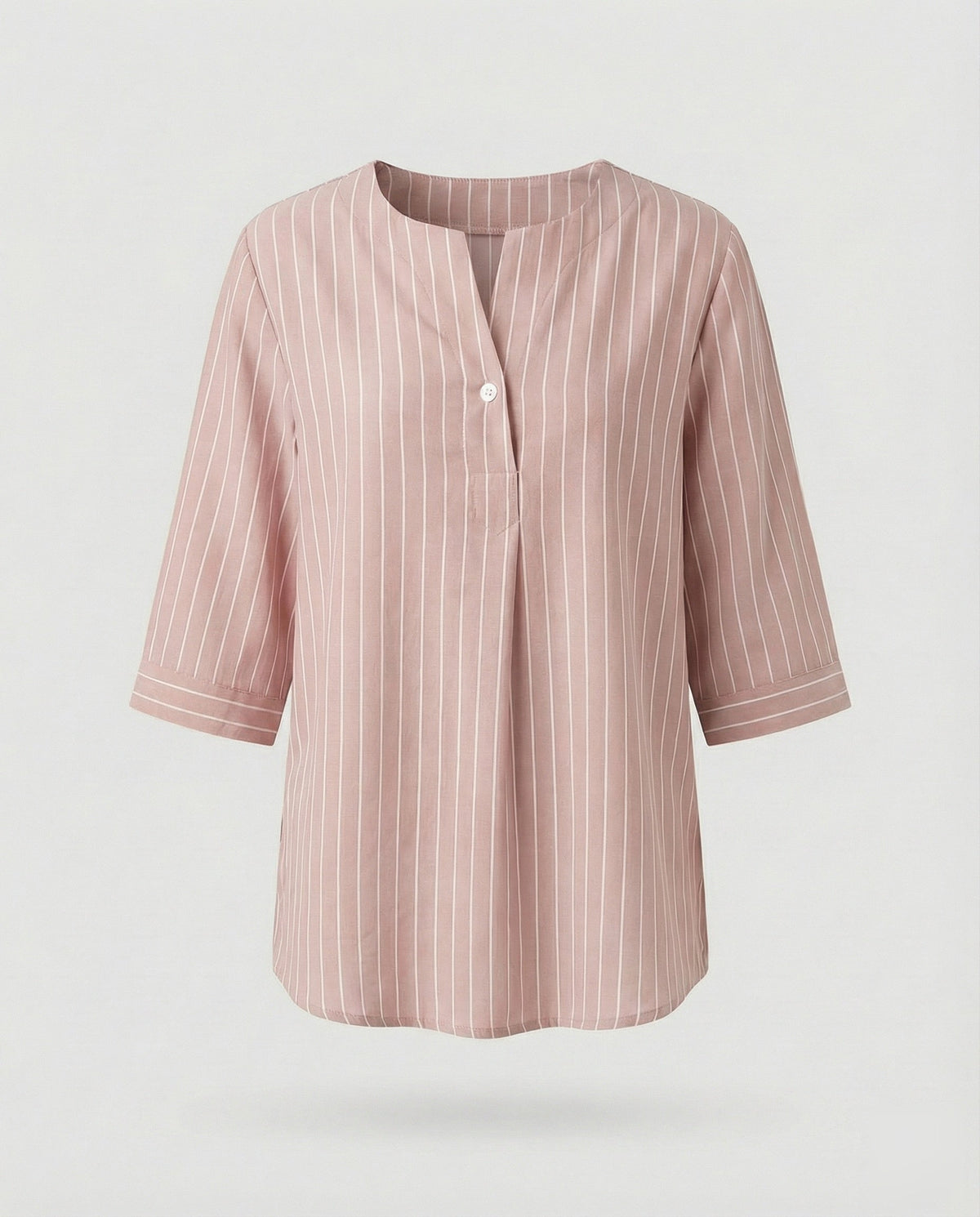Women's Striped Long Blouse Shirt