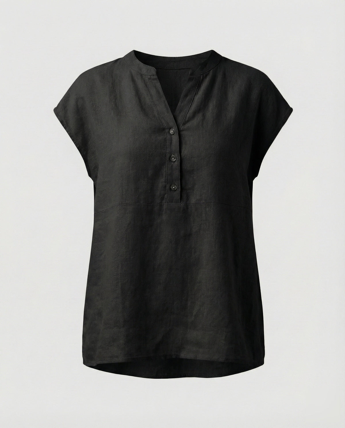 Women's Sleeveless Linen Blouse Tunic