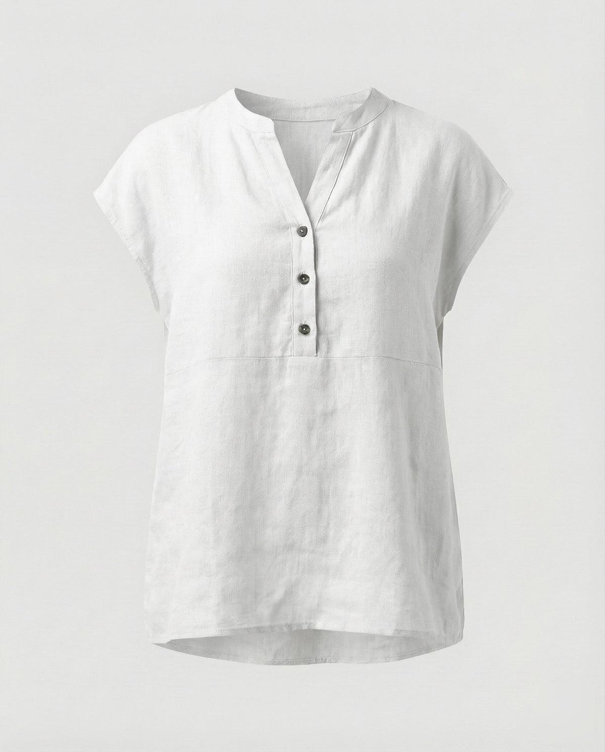 Women's Sleeveless Linen Blouse Tunic