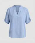 Women's Silk Look Batwing Sleeve Blouse Top