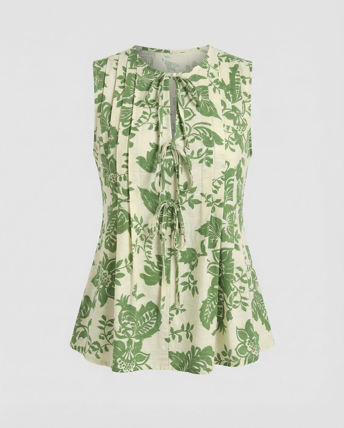 Women's Decorative A-Line Cotton Blouse Top