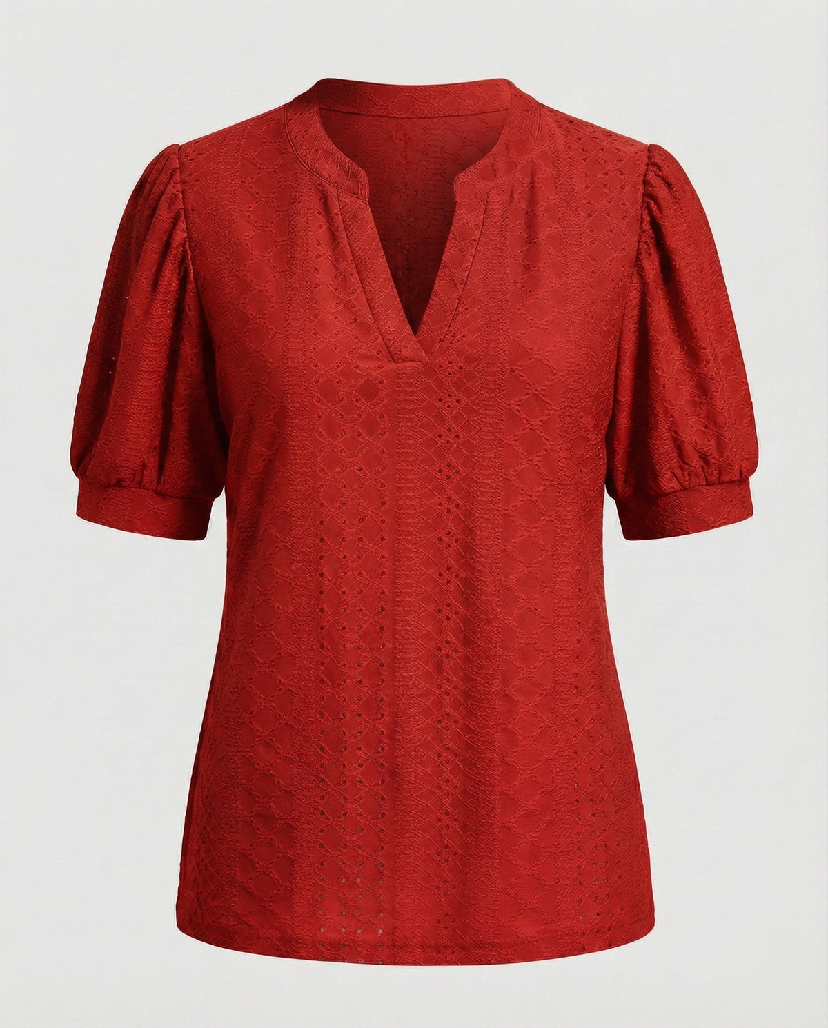 Women's Light Lace Embroidery Blouse Top