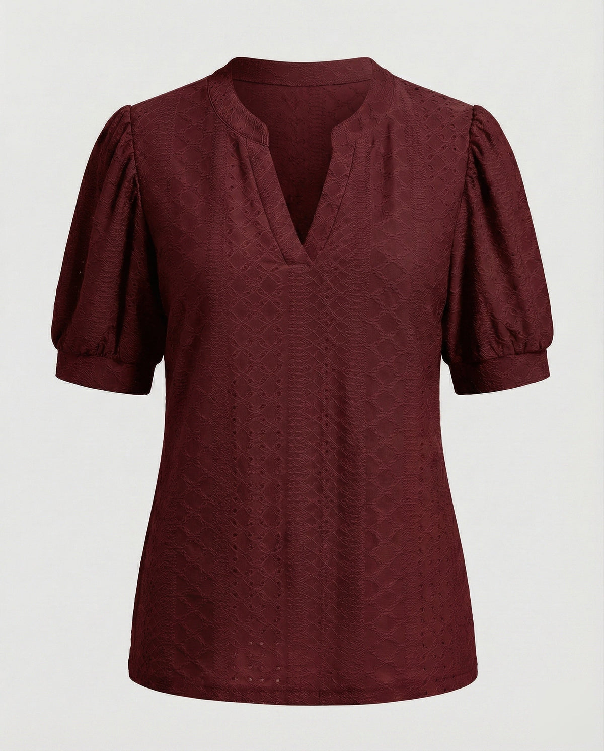 Women's Light Lace Embroidery Blouse Top
