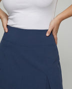 Women's Functional Compression Shorts Functional Material Performance - Close-Up Detail