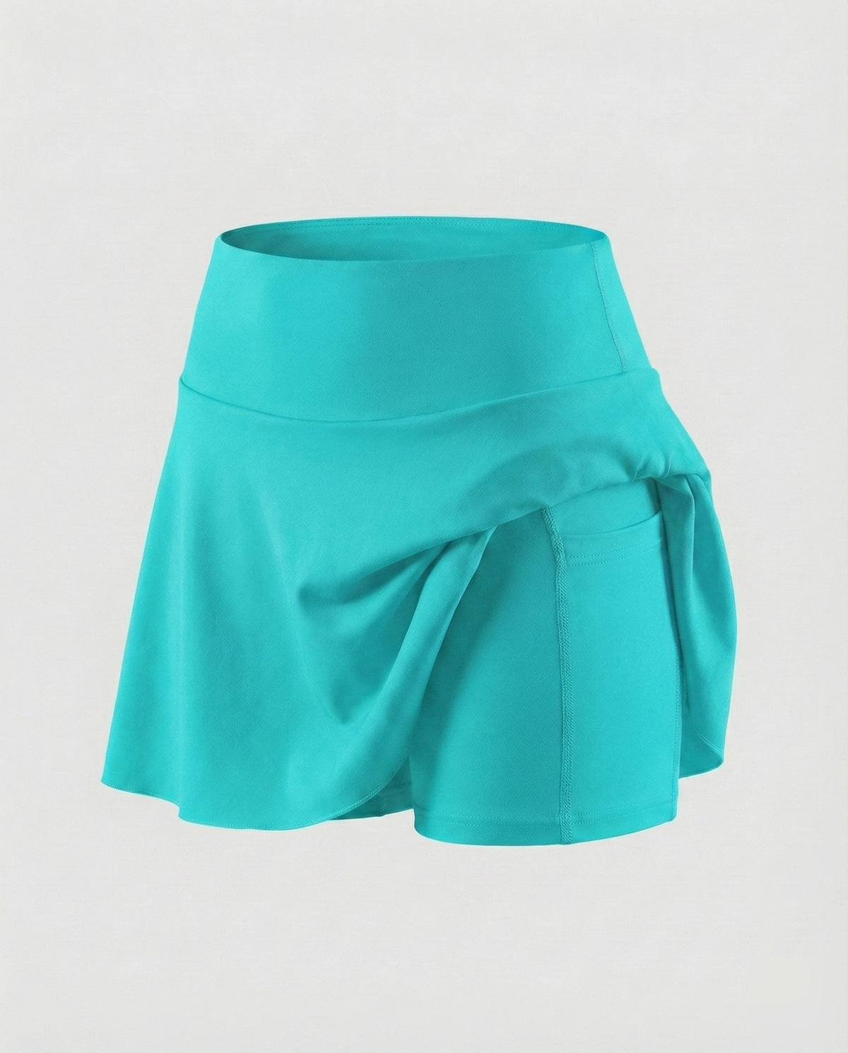 Women's Functional Phone Bag Functional Material Tennis Skort