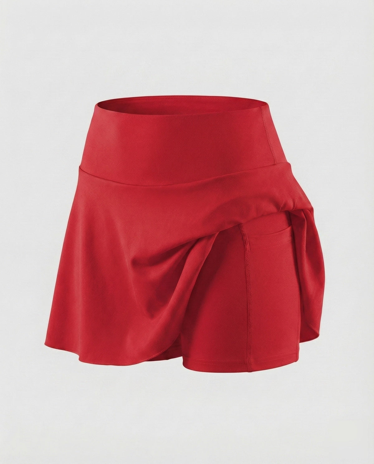 Women's Functional Phone Bag Functional Material Tennis Skort