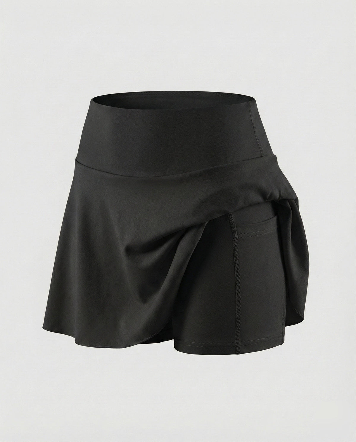 Women's Functional Phone Bag Functional Material Tennis Skort