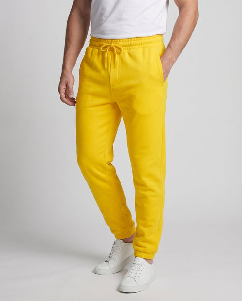 Unisex Sporty Tapered Cuff Sweat Sweat Joggers - Lower Body View
