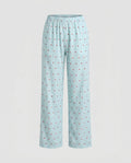 Women's Long Leisure Pants with Heart Design and Loose Fit